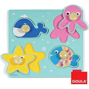 Jumbo Goula Puzzle Mer 4 pièces pas cher