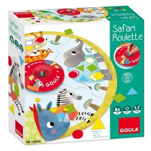 Jumbo Jeu de société Goula Safari Roulette pas cher