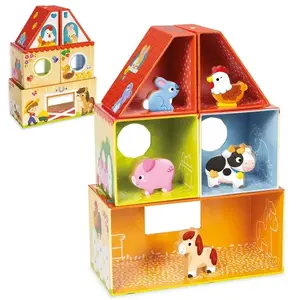 Jeux de construction de 10 pièces Ferme Goula 53470