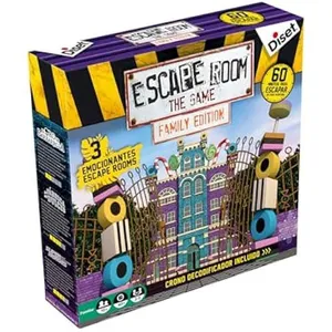 Jeu de société Escape Room Family Candy Factory - DISET - Recommandé à partir de 10 Ans pas cher