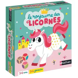 Comparateur de prix : Nathan Jeu de société Le royaume des licornes (FR) TU