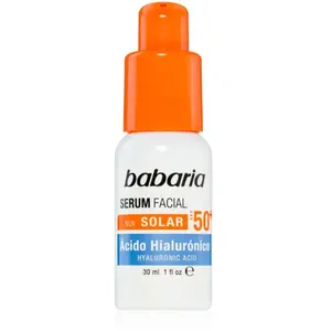 Comparateur de prix : Babaria Sun Face sérum hydratant haute protection solaire SPF 50+ 30 ml