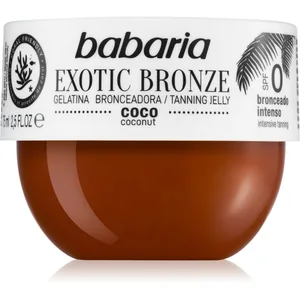 Comparateur de prix : BABARIA Gelée De Coco Solaire SPF0 bronze exotique 75 ml