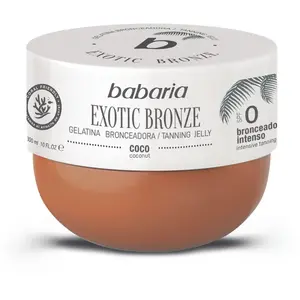 Protections solaires Babaria  Gelée De Coco Solaire Spf0 Bronze Exotique pas cher