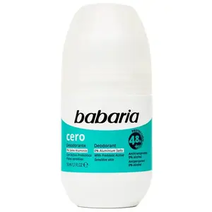Comparateur de prix : BABARIA Babaria Deodorant Cero Déodorant Roll-On Sans Sels D'aluminium Pour Peaux Sensibles 50 Ml