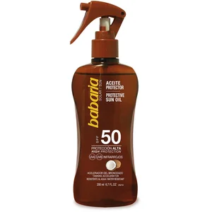 Babaria Coco Aceite Spf50 Proteccion Muy Alta 200ml pas cher