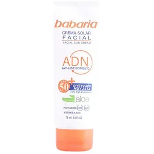 Comparateur de prix : Protections solaires Babaria  Solar Adn Crème Solaire Visage À L 39;aloe Vera Spf50+