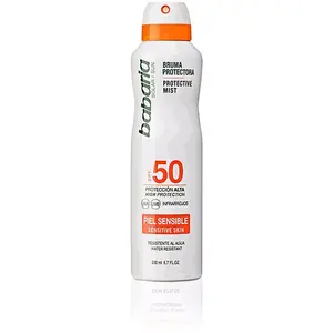 Protections solaires Babaria Solar Peau Sensible Brume Protectrice Spf50 pas cher