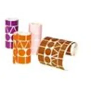 Comparateur de prix : Apli Pack de 4 Rouleaux de Gomets Adhésifs Permanents - Formes Diverses - Favori