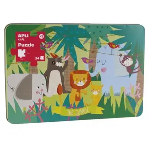Puzzle 24 pièces Apli Kids La jungle pas cher