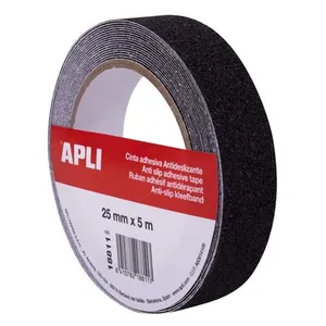 Comparateur de prix : Ruban adhésif antidérapant marches escaliers 25mm x 5 m Apli