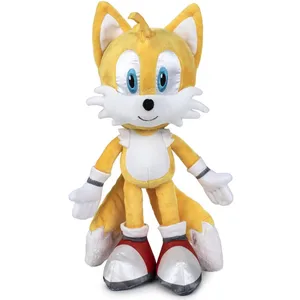 Play by Play Peluche - Sega - Sonic 2 Tails - 35 cm - Jaune - Mixte pas cher
