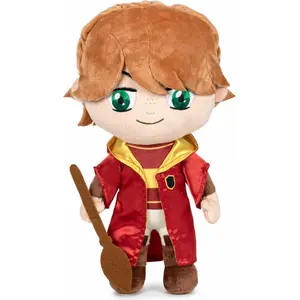 Harry Potter Quidditch Champions Ron Weasley Plüschtier 29cm pas cher
