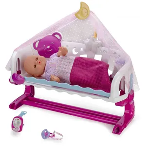 Nenuco - Poupon et Berceau, Dort Avec Moi et Son Baby MONITOR (Famosa 700014485) pas cher
