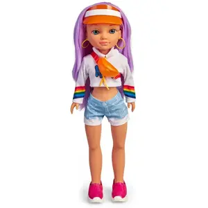 Poupée Nancy - FAMOSA - One Day of Festival - Look aspirant - Cheveux violets - Accessoires inclus pas cher