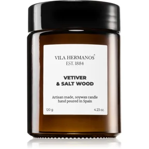 Vila Hermanos Apothecary Vetiver & Salt Wood bougie parfumée 120 g pas cher