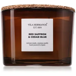 Vila Hermanos Apothecary Red Saffron & Cedar Blue bougie parfumée 350 ... pas cher