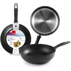 IBILI - Poêle Honda New Induplus, 24 cm, Aluminium, Antiadhésif, Compatible avec l’induction pas cher
