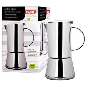 Ibili 620302 cafetière express essential 2 tasses inox 18/10 pas cher