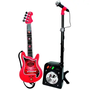 Comparateur de prix : REIG 844 - Ensemble jouet Guitare à 4 cordes et Microphone amplifiés