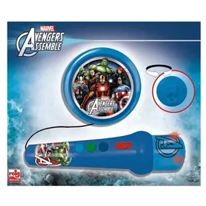 Reig/avengers Reig Musicales Homme Avec Amplificateur Et Rythmes Avengers Micro De