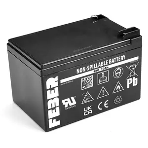 Feber - 800003106 - Accessoire pour Véhicule Electrique - Batterie - 12 V - 12 Ah pas cher