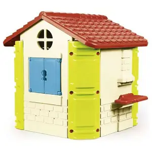 Feber Wood House Parc FB9590 - Parc d'activités en bois pour des aventures extraordinaires