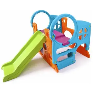 Comparateur de prix : Aire de jeux - plastique anti-UV - feber - avec toboggan
