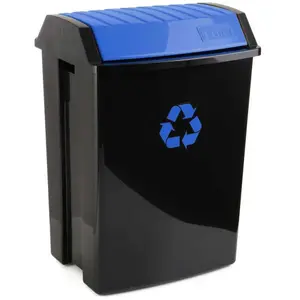 Comparateur de prix : Ta-tay - Conteneur de recyclage 50 Lt 40X35,5X57,5Cm Plastique Bleu Tatay 1102300