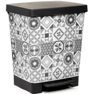 Comparateur de prix : Poubelle de cuisine tatay cubik deco hydraulic 23 l