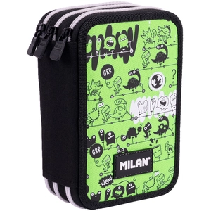 Comparateur de prix : Milan Trousse Triple Compartiment Tandem 2 Série Spéciale