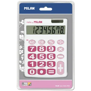 Milan 151708WBL Blister Calculatrice Electronique 8 chiffres Touches g... pas cher
