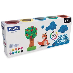 Comparateur de prix : Liderpapel - Boîte 10 Bouteilles 85g Basic Dough Milan