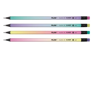 MILAN Lentille avec gomme, prix par unité et couleurs assorties. pas cher