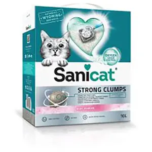 Comparateur de prix : 10L Litière agglomérante Sanicat Strong Clumps - pour chat