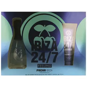Ibiza 24/7 Feeling Men - Pacha Ibiza Coffret Cadeau 100 ml pas cher