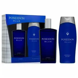 Eau de toilette - POSEIDON - Men's Blue Pack - Fraîche - Agrumes - Aromatique pas cher
