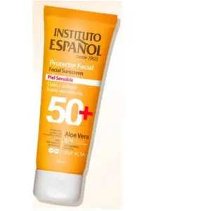 Instituto Español Crème solaire visage pour peaux sensibles Spf 50+ 75 ml