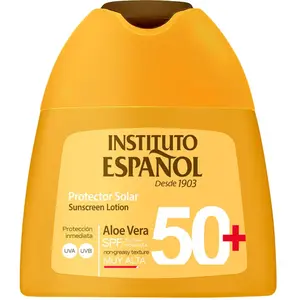 Instituto Español Lotion solaire à l’aloe vera SPF50+ pas cher