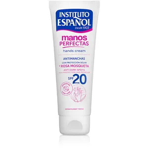 Comparateur de prix : Instituto Español Crème de Mains Rose Musquée Spf20 75ml