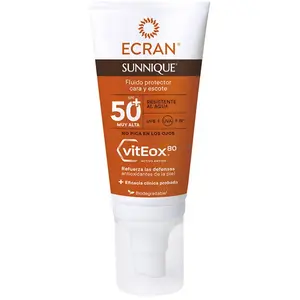 Protections solaires Ecran Sunnique Fluide Protecteur Visage Spf50+ pas cher