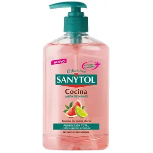 Comparateur de prix : AC Marca Savon pour les mains avec doseur antibacterias kitchen sanytol (250 ml)