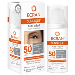 Ecran Écran Sunnique Soin Visage Anti-Âge SPF 50+ 50 ml - Protection Élevée et Anti-Ride TU