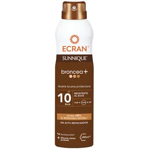Ecran Sunnique BRONEA+ brume huile SPF10 250 ml pas cher
