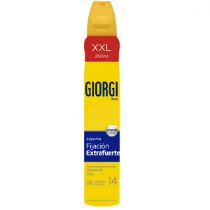 Comparateur de prix : Giorgi Mousse de Fixation Nº4 Fixation Extra Forte XXL 250ml