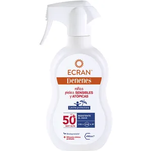ECRAN DENENES SENSITIVE protective milk SPF50+ spray gun 270 ml pas cher