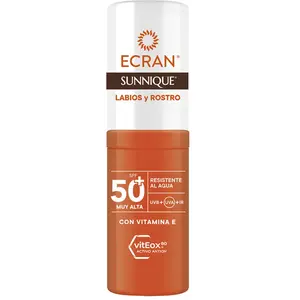 Ecran Écran Sunnique stick lèvres et visage SPF50+ 8 ml pas cher