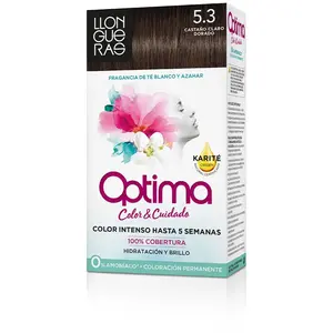 Comparateur de prix : Llongueras Optima Hair Colour Teinte 5.3-Golden Brown