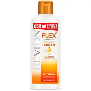 Comparateur de prix : Revlon FLEX KERATIN shampoo nourishing argan oil 650 ml