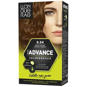Colorations Llongueras  Color Advance 6,34-rubio Oscuro Dorado Cobrizo pas cher